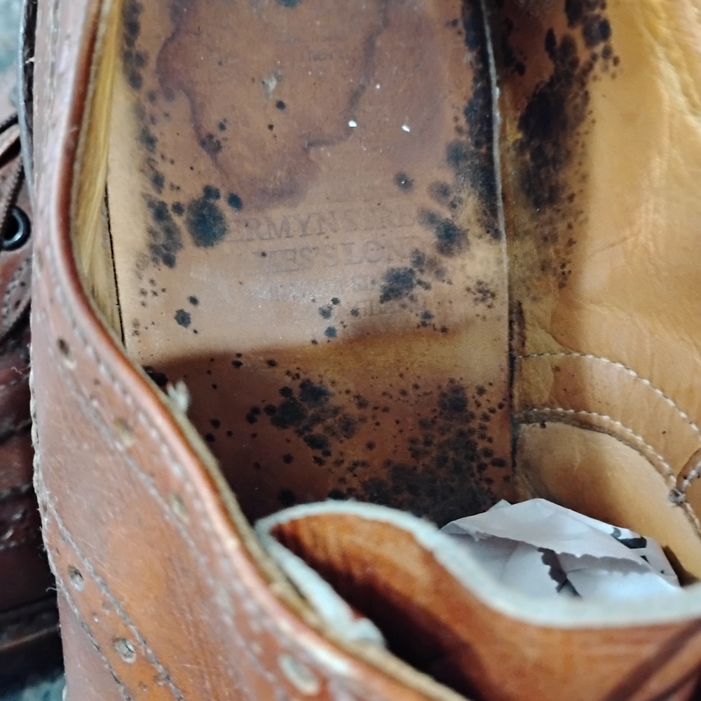 Vintage Trickers Brown Leather Men's Brogue Shoes - Picture 8 of 13